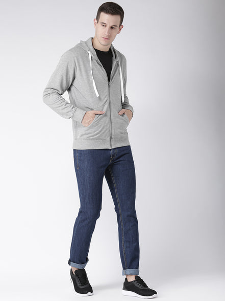 Grey Hooded Sweatshirt