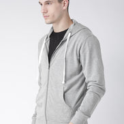 Grey Hooded Sweatshirt