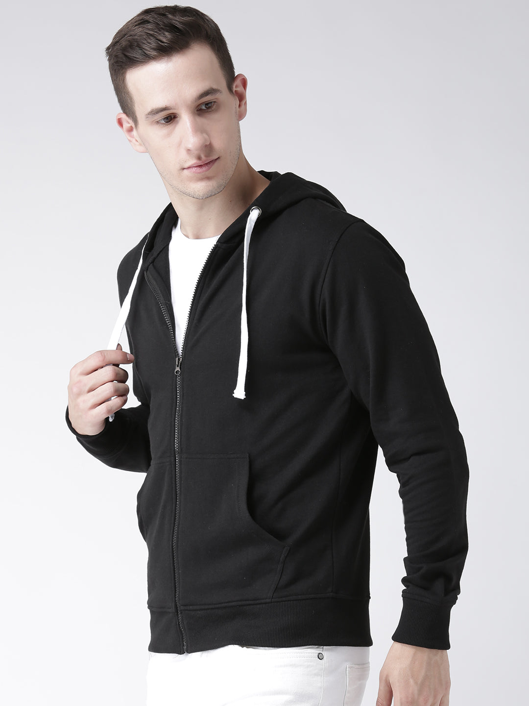 Black Hooded Sweatshirt