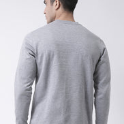 Grey  Black Sweatshirt
