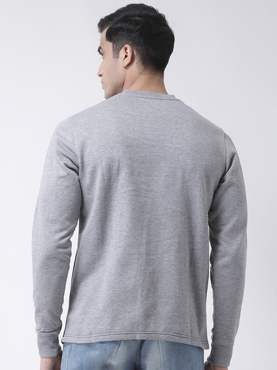 Grey  Black Sweatshirt