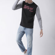 Grey  Black Sweatshirt