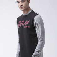 Grey  Black Sweatshirt