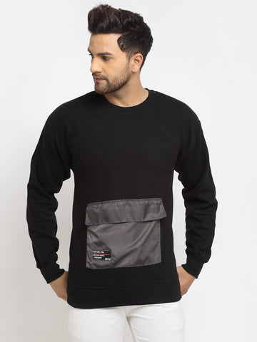 Black  Grey Sweatshirt