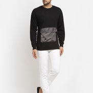 Black  Grey Sweatshirt