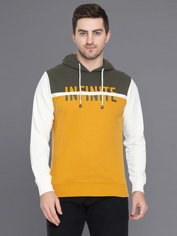 Mustard Hooded Sweatshirt