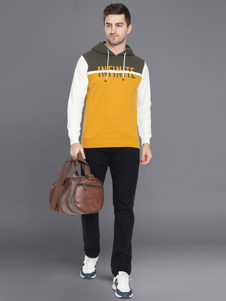 Mustard Hooded Sweatshirt