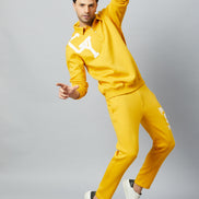 Mustard Polo Neck Track Suit