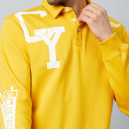 Mustard Polo Neck Track Suit