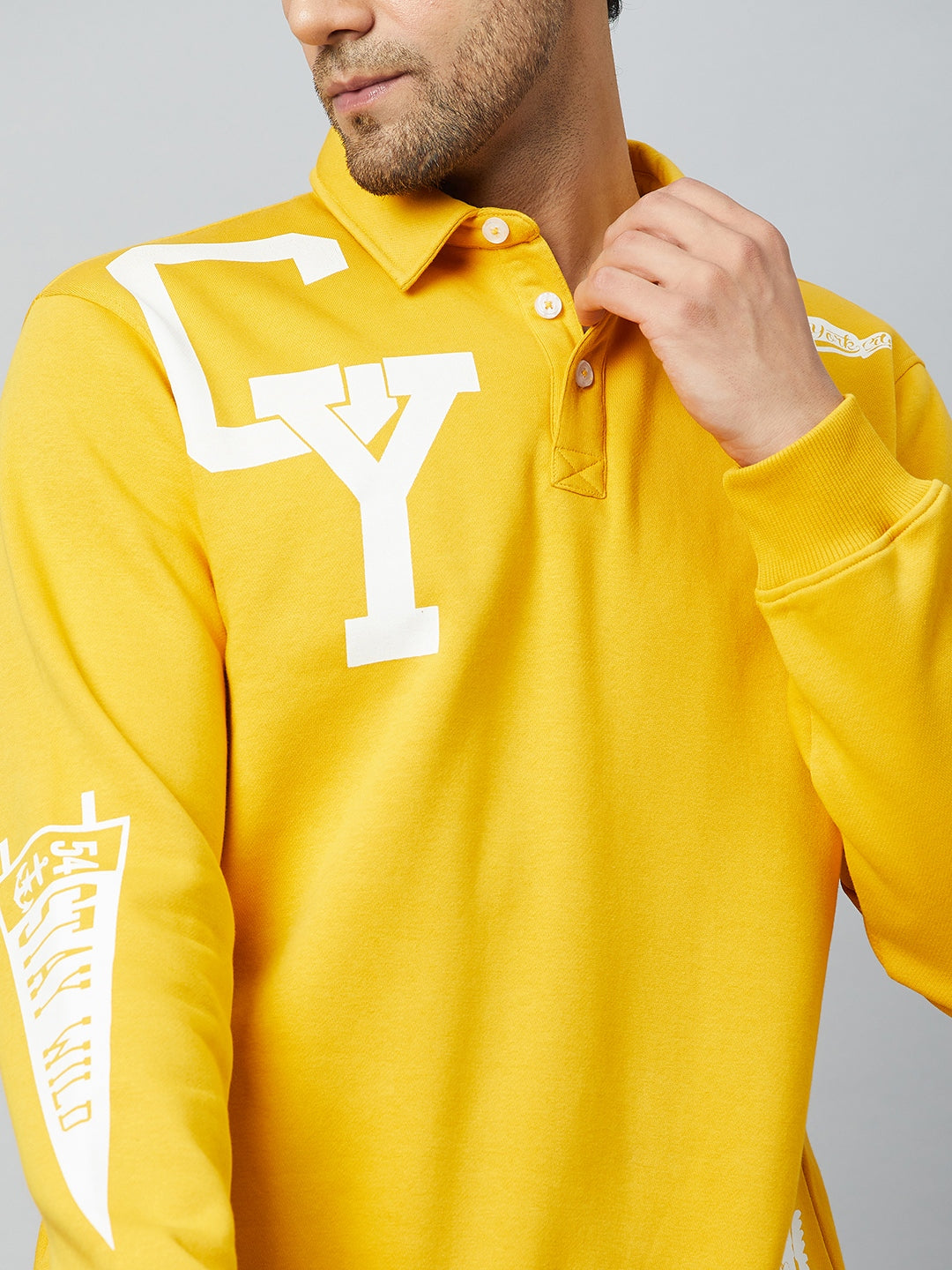Mustard Polo Neck Track Suit
