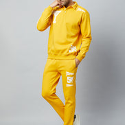 Mustard Polo Neck Sweatshirt