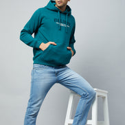 Panderosa Pine Printed Full Sleeve Hooded Sweatshirt