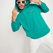 Blue Solid Sweatshirt