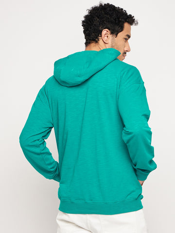 Blue Round Neck Sweatshirt