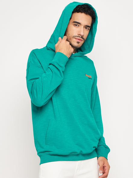 Blue Solid Sweatshirt