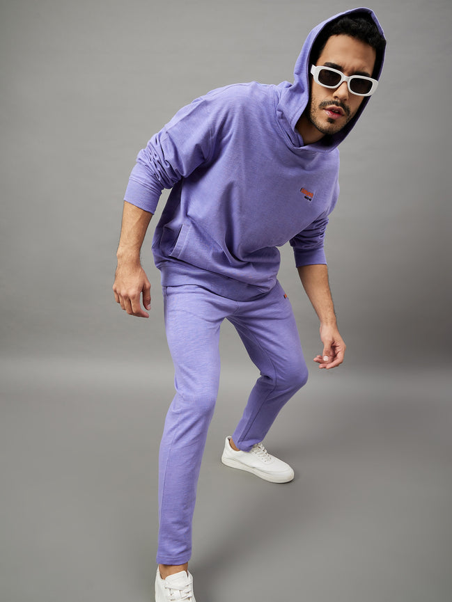 Lilac Round Neck Track Suit