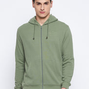 Pista Green Hooded Sweatshirt