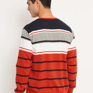 Multicolor Striped Sweatshirt