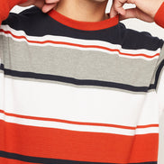 Multicolor Striped Sweatshirt