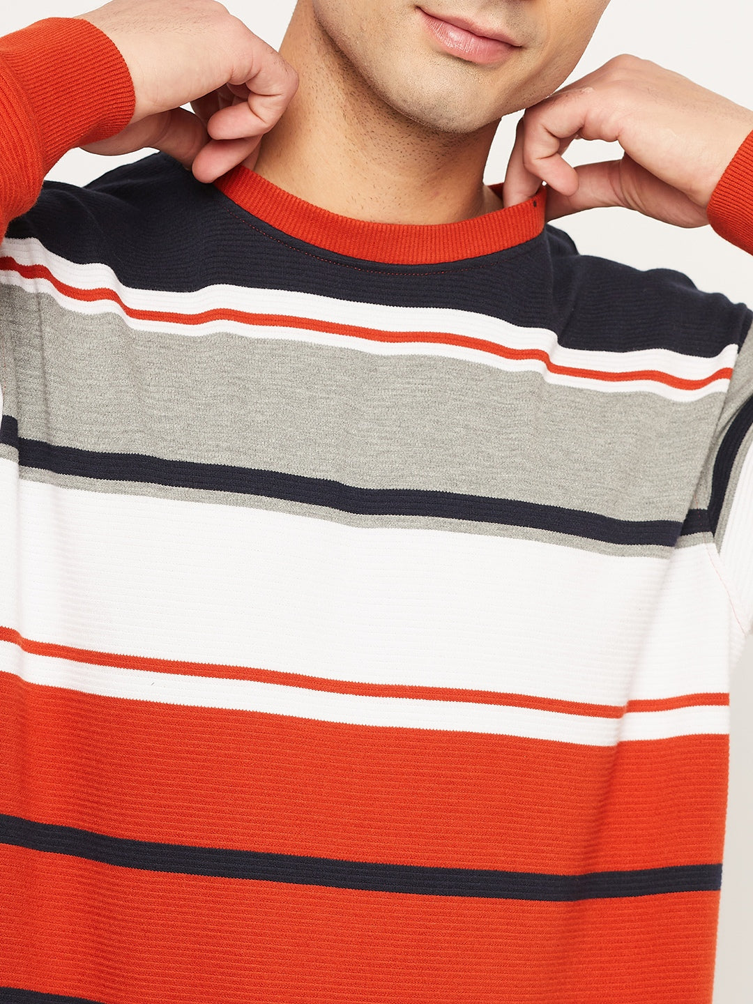 Multicolor Striped Sweatshirt