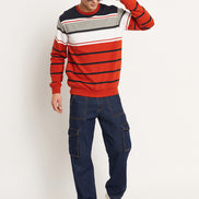 Multicolor Striped Sweatshirt