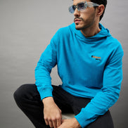 Atlantic Blue Solid Sweatshirt