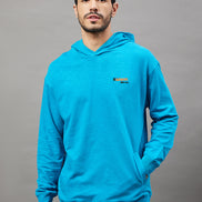 Atlantic Blue Solid Sweatshirt