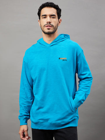 Atlantic Blue Solid Sweatshirt