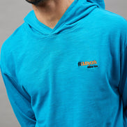 Atlantic Blue Solid Sweatshirt