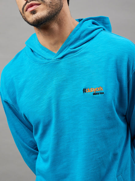Atlantic Blue Solid Sweatshirt