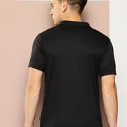 Black  Activewear T-Shirt