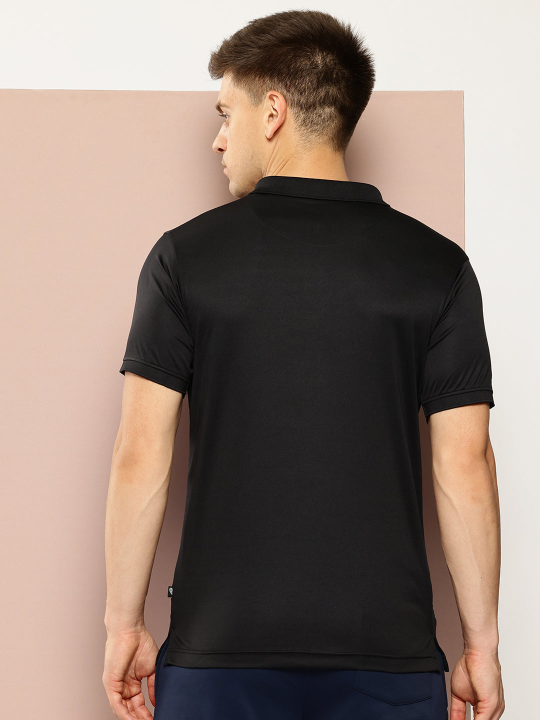 Black  Activewear T-Shirt