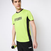 Neon Green  Activewear T-Shirt