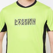 Neon Green  Activewear T-Shirt
