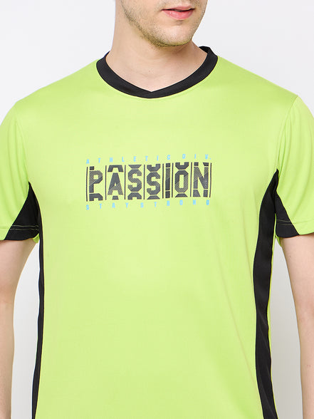 Neon Green  Activewear T-Shirt