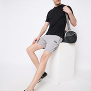 Grey  Activewear Short