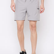 Grey  Activewear Short