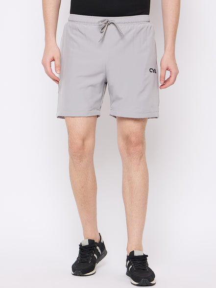 Grey  Activewear Short