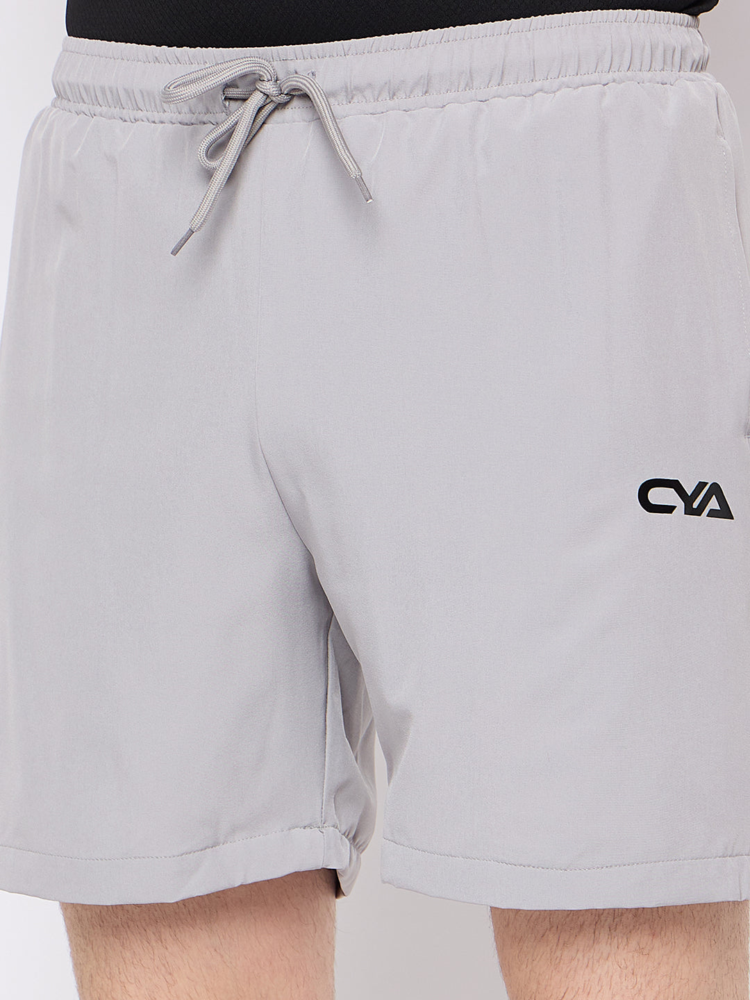 Grey  Activewear Short