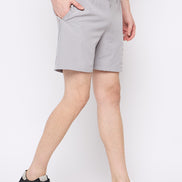 Grey  Activewear Short