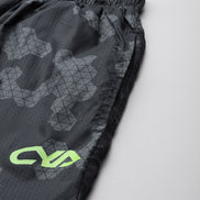 Dark Grey Printed Activewear Short