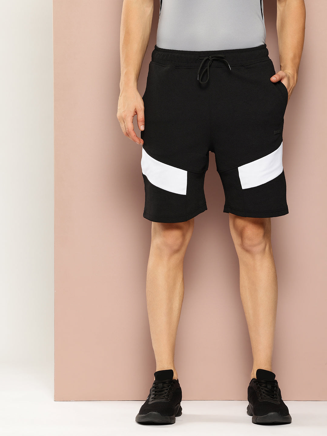 Black  Activewear Short