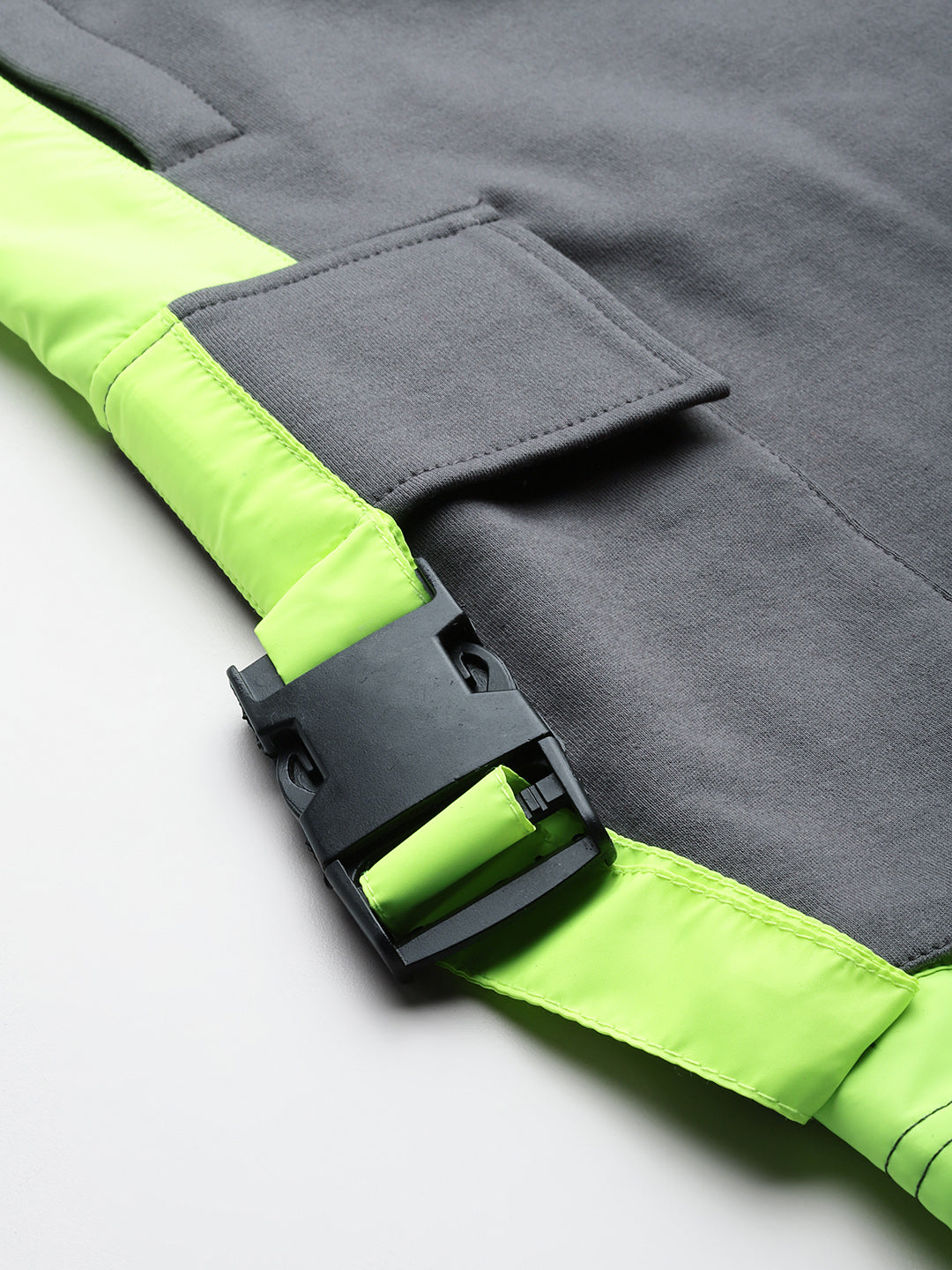 Grey  Activewear Short