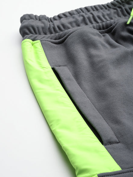 Grey  Activewear Short