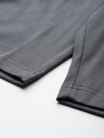 Grey  Activewear Short