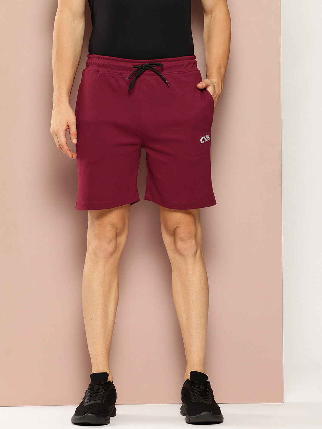 Wine  Activewear Short