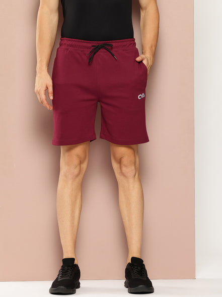 Wine  Activewear Short