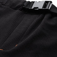 Black Solid Activewear Track Pant