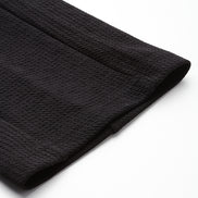 Black Solid Activewear Track Pant