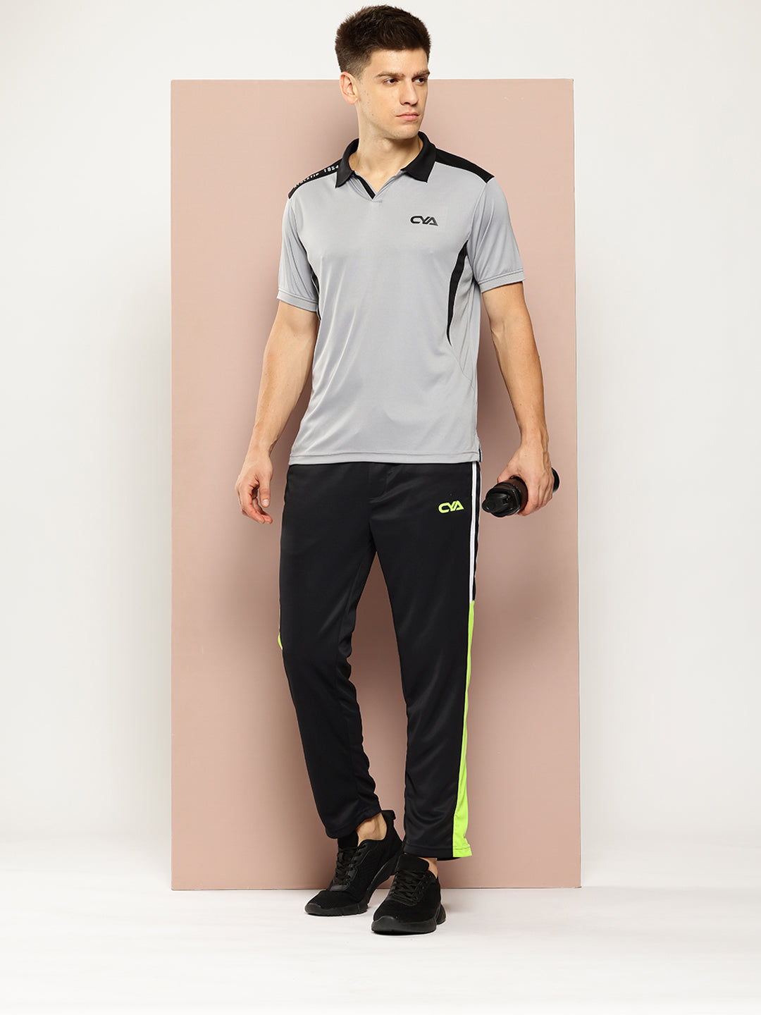 Black  Activewear Track Pant